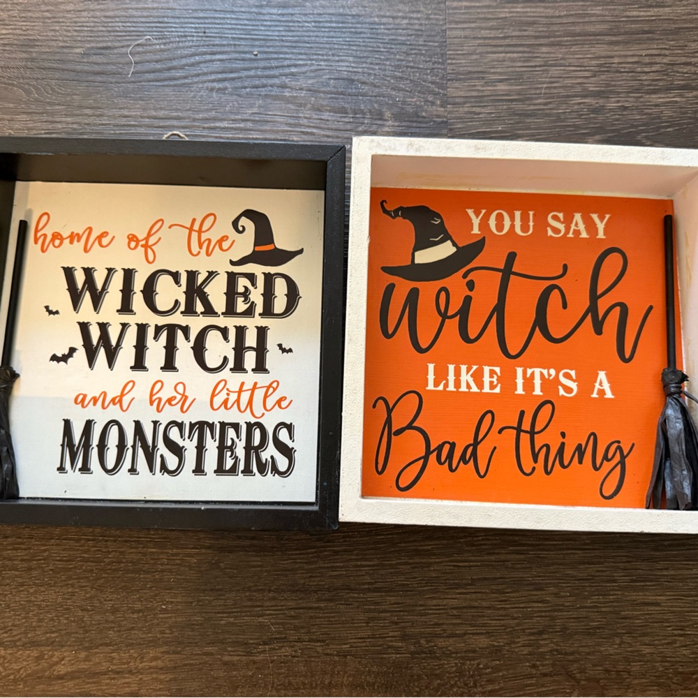 Halloween Witch Themed Decorative Boxes